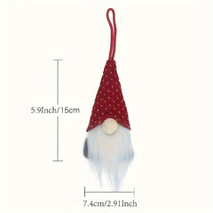 Christmas Doll Pendant Santa Claus Figure Christmas Tree Party Gift