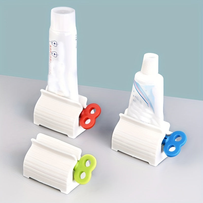 3 Pcs Toothpaste Tube Squeezers & Holder Stand