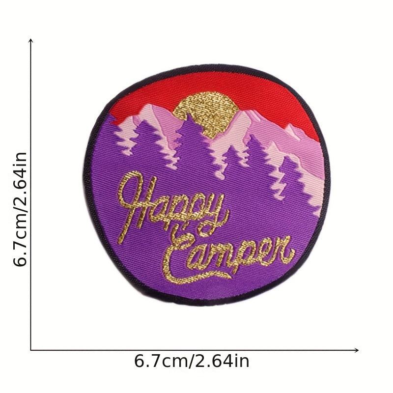 13pcs Shanhe Iron On Patches For Men Sew On Embroidered Applique Repair Patch