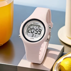 Stylish Digital Watch with HD Display for Students and Couples