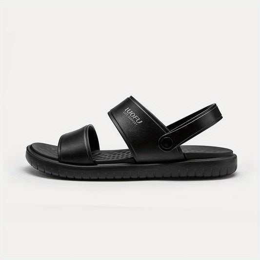 Men's Outdoor Open Toe Slip On Platform Sandals