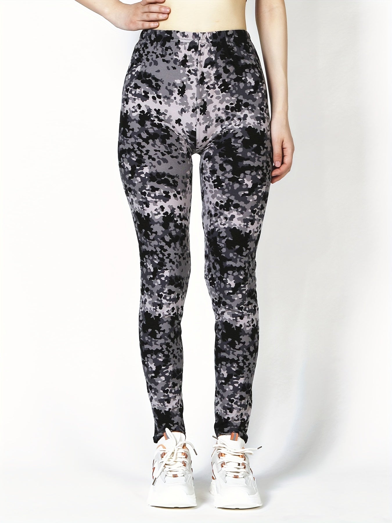 Women's Printed High Waist Yoga Leggings