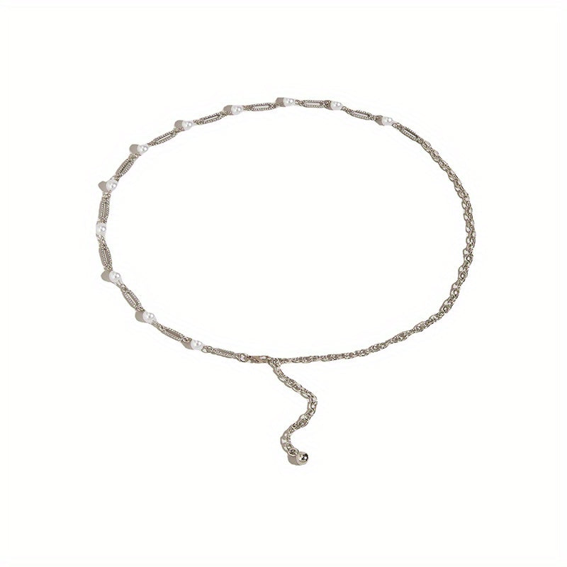 Heart Shaped Beads Tassel Belly Chain for Women
