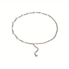 Heart Shaped Beads Tassel Belly Chain for Women