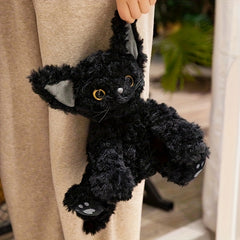 TINICOOCAT Plush Cat Toy with Lifelike Fur & Expressive Eyes