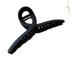 4pcs Matte Hair Claw Large Shark Claw Ponytail Holder Hair Accessories