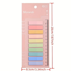 200 Sheets Sticky Notes Memo Pad Notes Index Transparent Post Stickers