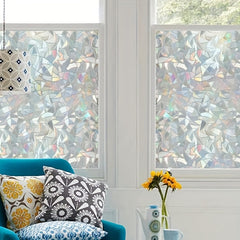 Laser Decorative Window Film PVC Window Privacy Window Sticker