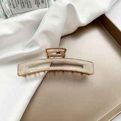 Large Metal Acetate Hair Claw Ponytail Holder Hair Accessories