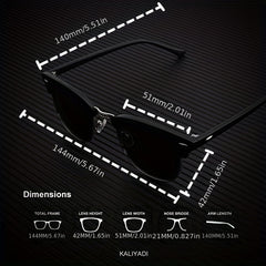 Men's Night Vision Polarized Sunglasses UV Protection
