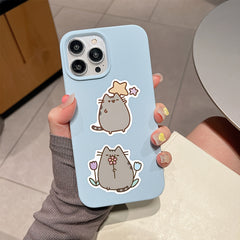 110pcs Chubby Cat Stickers & Colorful Decals for Laptops Water Bottles Notebooks