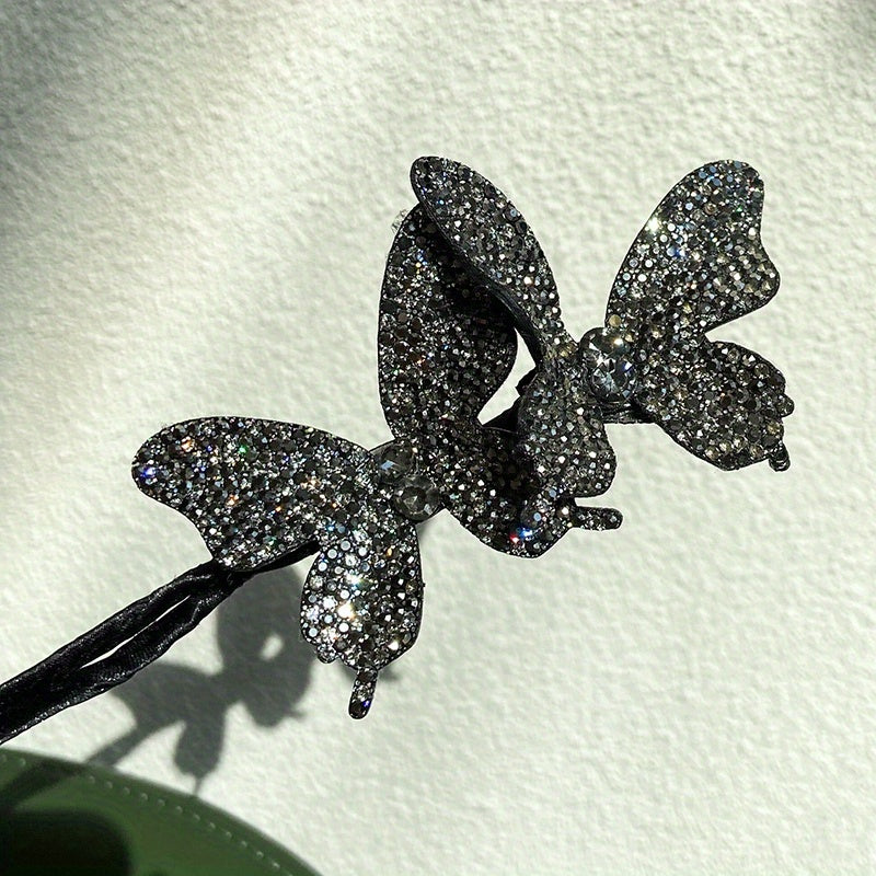 Butterfly Plate Hair Clip Hair Accessory Headwear For Women