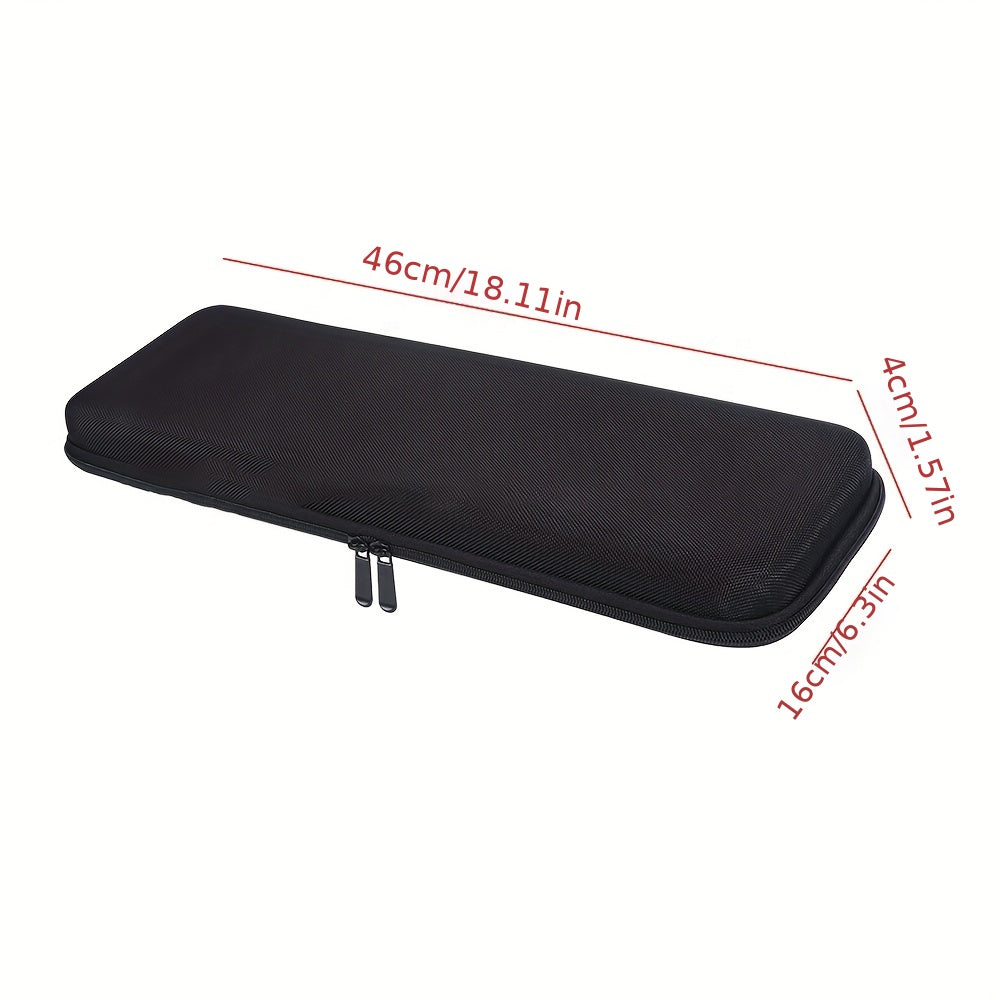 Portable Keyboard Storage Bag Travel Zipper Shockproof Container