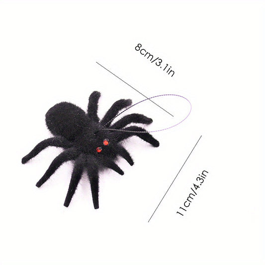 Plush Simulation Spider Halloween Toy Props