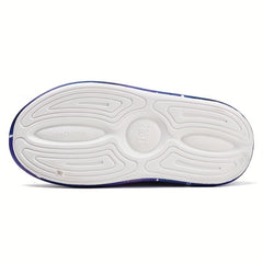 Men's Star Print Platform Slides Soft Sole Cloud Slides Non Slip Comfortable