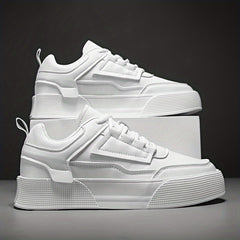 Men's Skate Shoes Casual Lace-up Walking Sneakers