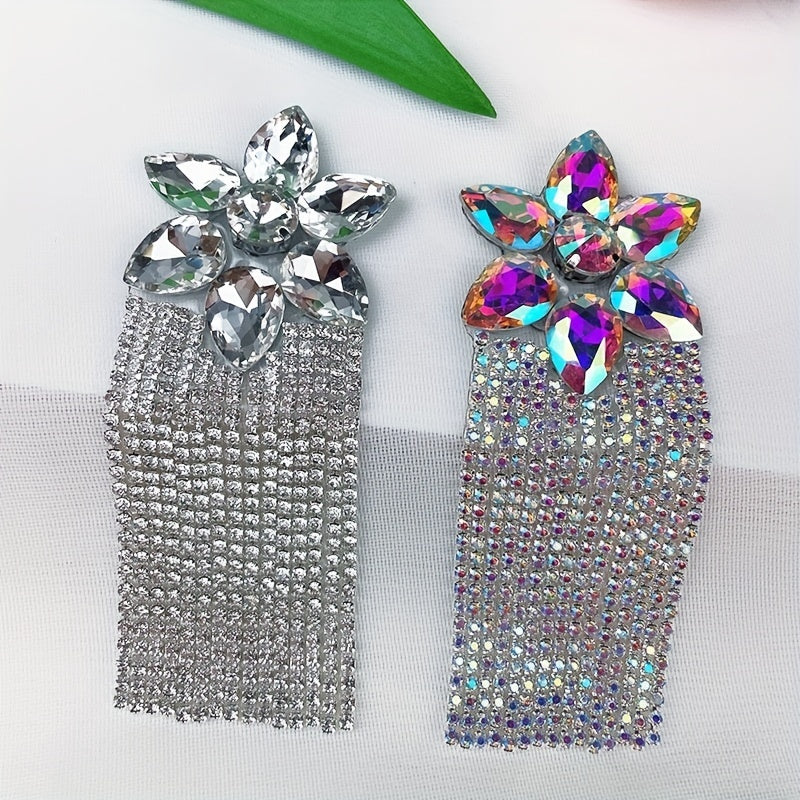 Rhinestone Tassel DIY Shoe Accessory Wedding Dress Decoration