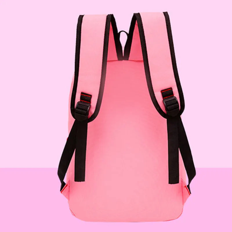 4pcs Cartoon School Bags For Girls Boys Children School Backpack