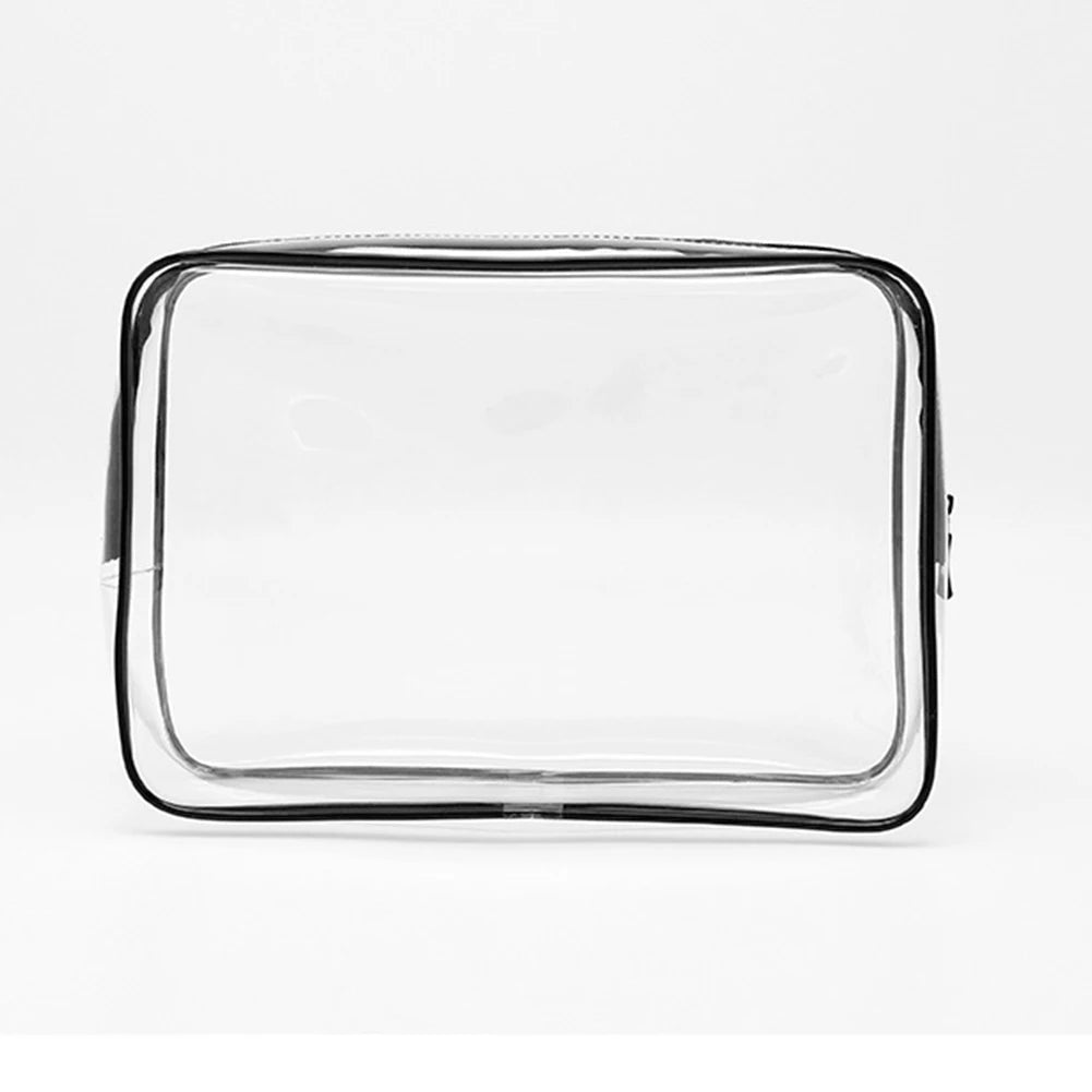 4pcs Travel Zipper Closure Waterproof Clear Bags Set