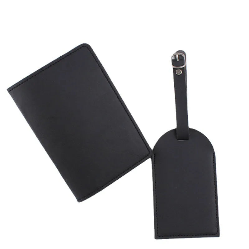 5 Colors Couple Sets Solid DIY Lover Couple Wedding Passport Cover Case Set