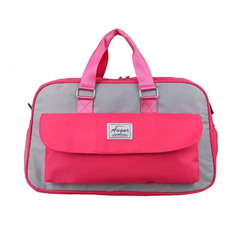 Women's Large Capacity Travel Shoulder Bag with Wet Dry Separation