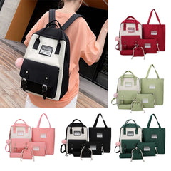 5-Piece Laptop Shoulder Pencil Case Set for Women