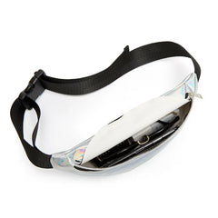 Sequin Women Waist Bag Fanny Pack Running Zip Belt Clutch Purse