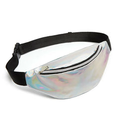 Sequin Women Waist Bag Fanny Pack Running Zip Belt Clutch Purse