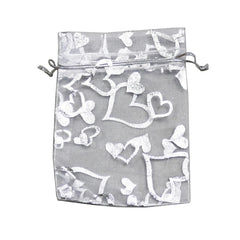 50 Pcs Organza Bags Multicolor Wedding Favour Bags Christmas Halloween
