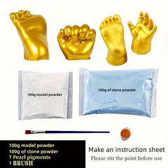 3D DIY Plaster Statue Hand Casting Kit - Unique Keepsake Gift for All Ages