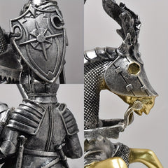 Roman Armor Soldier Model European Vintage Knight High end Ornaments