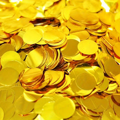 Golden Desktop Paper Scraps for Party Decoration