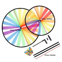 Kids Outdoor Pinwheel Toy, Wind Spinner for Children, Assorted Colors