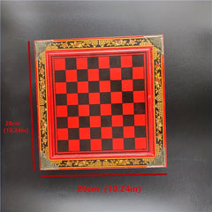 Vintage Terracotta Warriors & Qing Soldiers Chess Set