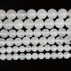 Moonstone Round Natural Stone Beads 6 8 10MM