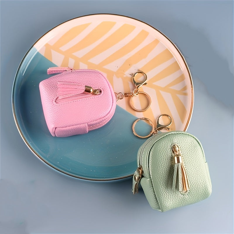 Mini Coin Purse Pendant Keychains Wallet Keyrings Car Holders Key Chains