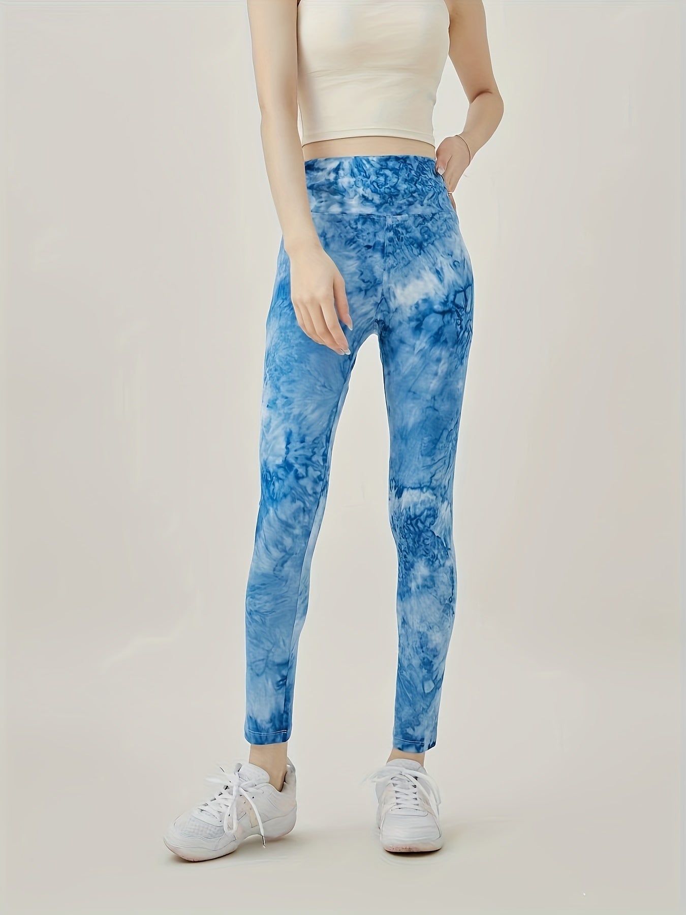  Tie Dye High Waist Yoga Pants