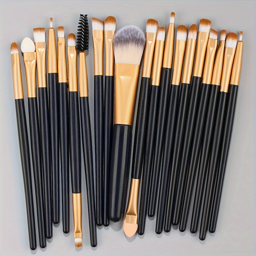 20pc Professional Makeup Brushes Set for Beginners