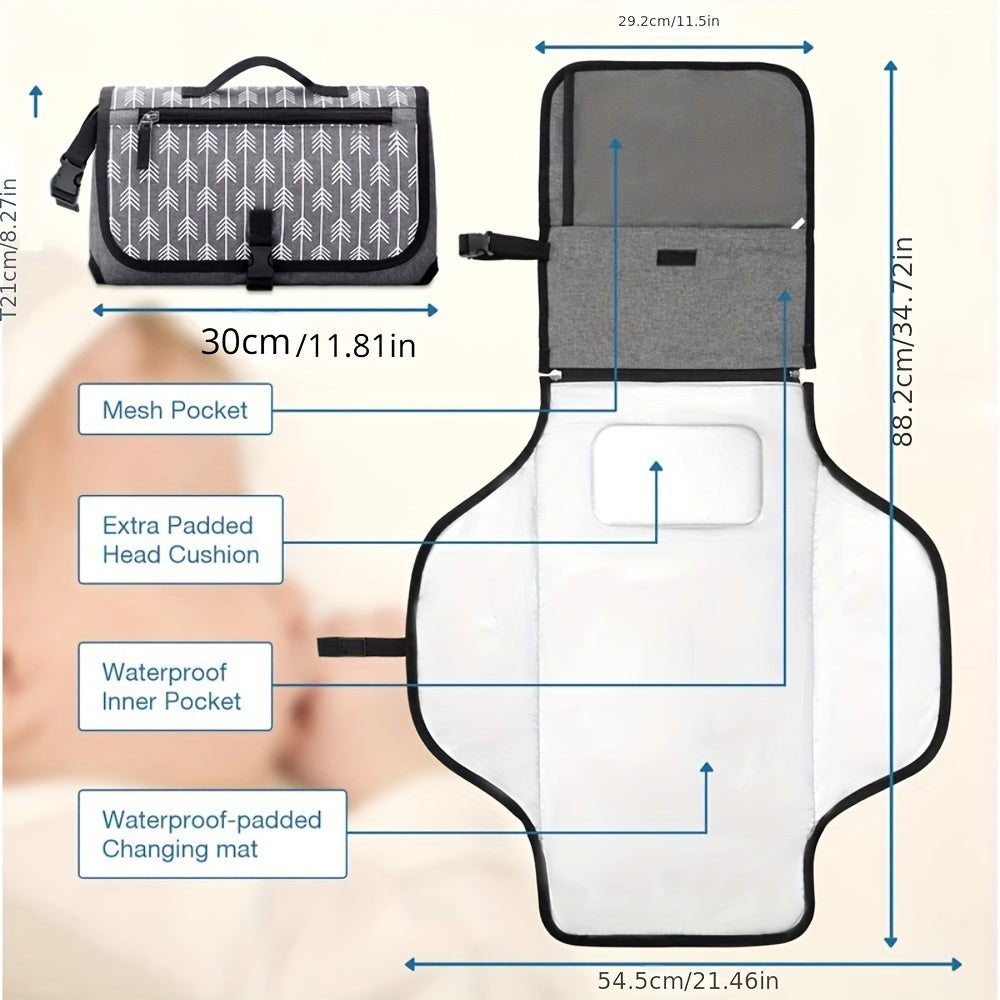 Portable Waterproof Baby Changing Diaper Pad