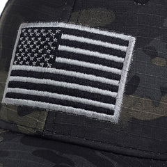 American Flag Embroidered Baseball Cap
