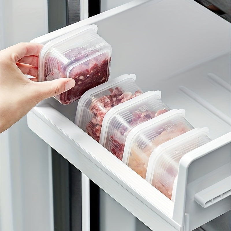 3pcs Plastic Refrigerator Storage Box Transparent Fridge Fruit Vegetable Crisper
