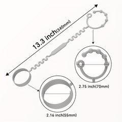 Adjustable Silicone Pacifier Holder Clip Straps for Baby