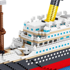 4404pcs Large Cruise Building Blocks Set Toy for Halloween Christmas