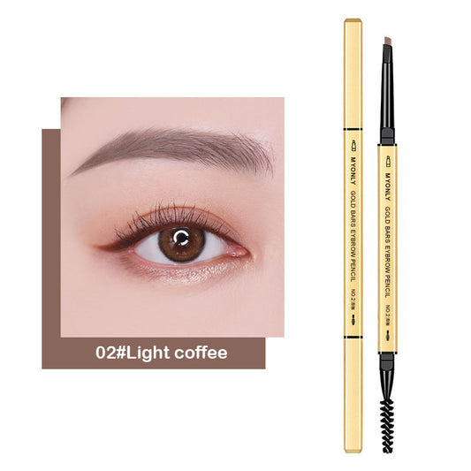 Double Headed Eyebrow Pencil Fine Tip 3D Shaping Eyebrow Pen