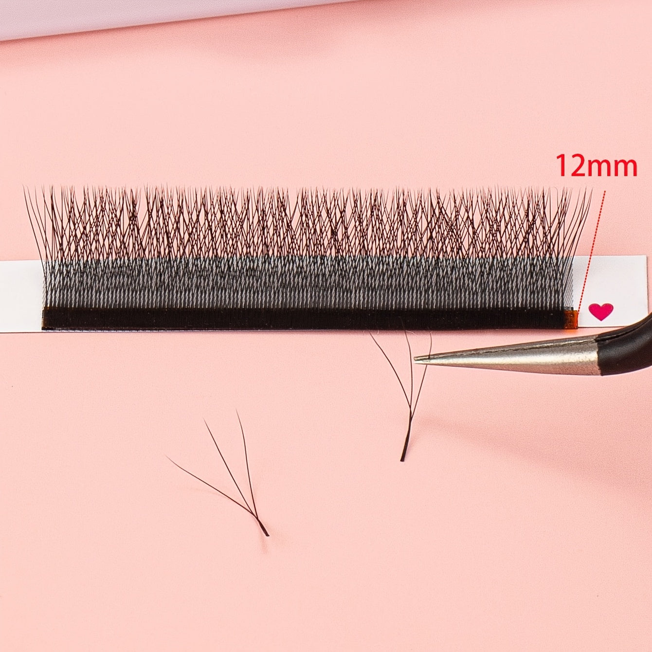3D Fan Eyelashes Natural Soft Matte False Eyelashes