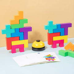 Wooden Brain Teaser Puzzle Game for Adults