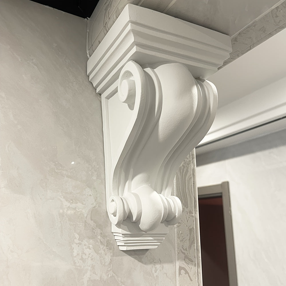 French PU Line Beam Support Gypsum Arched Door Curved Pass Door Opening