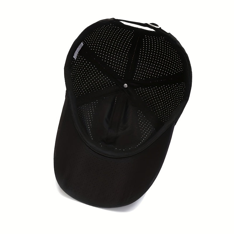 Quick Drying Baseball Cap Unisex Mesh Breathable Adjustable Sun Hat