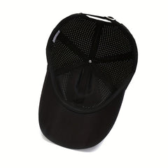 Quick Drying Baseball Cap Unisex Mesh Breathable Adjustable Sun Hat