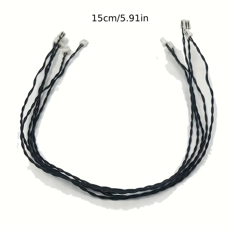 5pcs 0.8mm 2 Pin Connecting Cable for LED Light Kit DIY Blocks Model